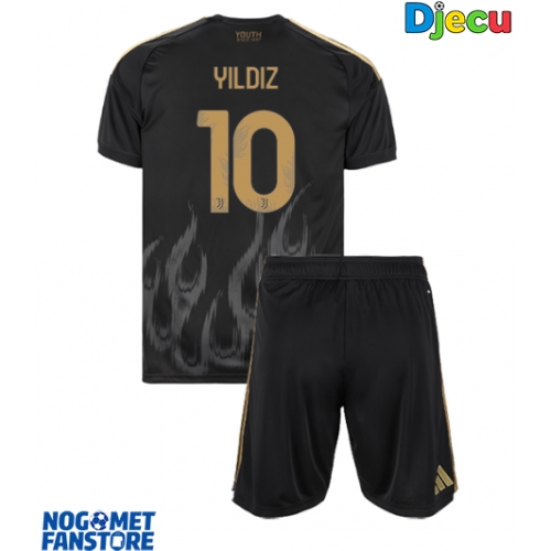 Juventus Kenan Yildiz #10 Rezervni Dres za djecu 2026-27 Kratak Rukav (+ Kratke hlače)